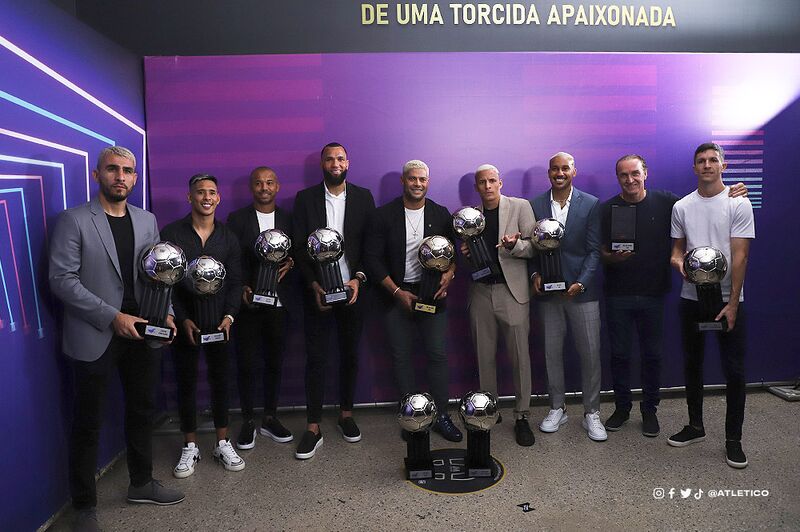 Campeão Brasileiro, Galo recebe 11 prêmios na edição de 2021
